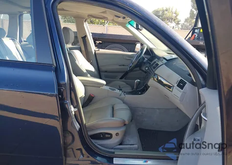 2007 BMW X3 3.0Si из США, поврежденный, VIN WBXPC93457WJ02316